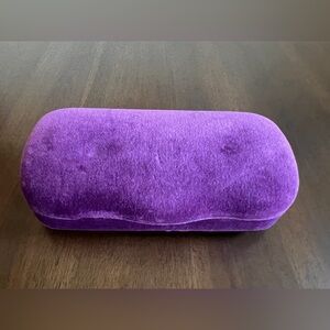 Gucci Velvet Purple Sunglass Case